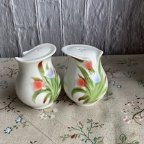 Foreign trade Export ceramic desktop with small seasoning bottle pepper bottle of salt bottle full RMB50  for purchase