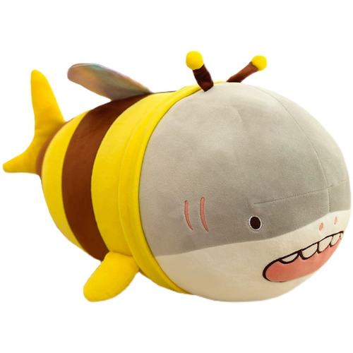 Румяна, акула, плюшевая кукла, подушка, игрушка, популярно в интернете, пчела, подарок на день рождения