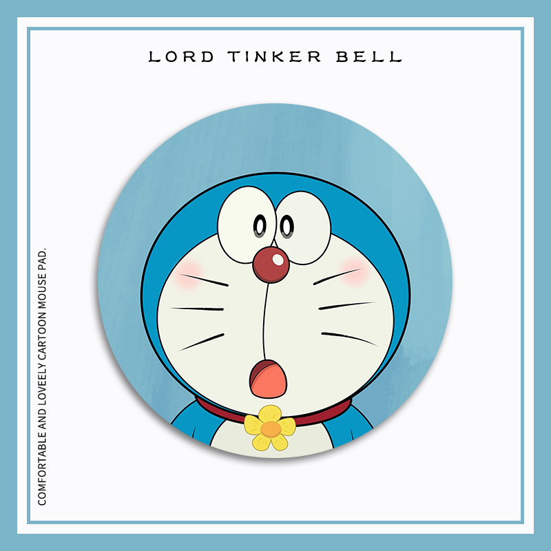 Custom round leather slip rat cushion small number of wrist watch hand lock side notebook computer keyboard office game waterproof and dirty for male and female students cartoon cartoon personality creativity brief cute ins and wind