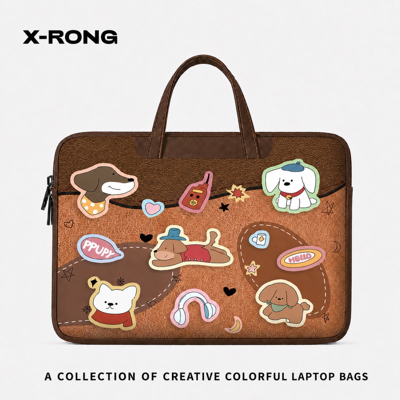 Cute Cartoon Animal Laptop Bag for Women, Suitable for Huawei Matebook 14, Apple 15.6inch, Lenovo Xiaoxin 13inch Notebook Tablet Storage Bag, New Model Cute Cartoon Animal Laptop Bag for Women, Suitable for Huawei Matebook 14, Apple 15.6inch, Lenovo Xiaoxin 13inch Notebook Tablet Storage Bag, New Model
