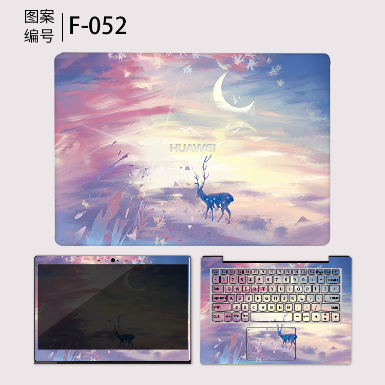 Huawei matebook13 dán vinh quang magicbook máy tính xách tay máy tính Pro lá x d e đầy đủ bảo vệ vỏ vỏ phim lá bảo vệ tay áo x 14 inches bộ phận cơ thể của Huawei - Phụ kiện máy tính xách tay miếng dán bàn phím laptop dell