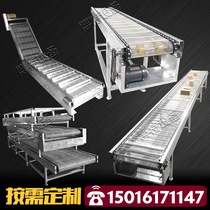  304 stainless steel mesh belt conveyor High temperature resistant assembly line shaped mesh chain conveyor belt Chain conveyor belt