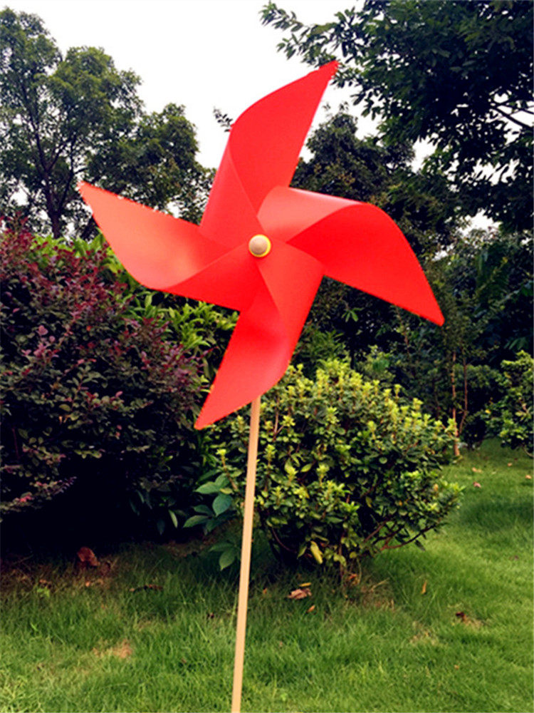 Sun Hung Kai 63cm four-angle windmill shooting stage props counter decoration Wedding photography large thickened small windmill