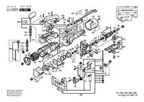 Bosch Import Curve Saw Accessories GST85PB GST85PB 85PBE Rotor Switch And Its Parts