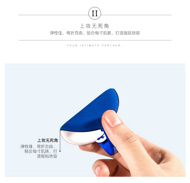 Cỏ gỗ bọt biển tốt đệm phồng BB ướt và khô phổ quát bông xốp Công cụ trang điểm CC - Các công cụ làm đẹp khác dao tỉa chân mày
