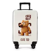 Модный рисунок - белый буйный медведь