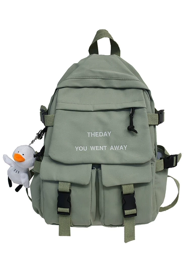 Школьный рюкзак, летняя вместительная и большая сумка через плечо для путешествий, для средней школы, подходит для студента