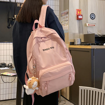Pupil schoolbag female Korean version of Harajuku ulzzang junior high school student Mori backpack Japanese girl backpack ins wind