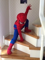 Childrens Genuine Parker clothes Superman Altman Tight Small Black Spider Hero Spider-M Siamese Performance