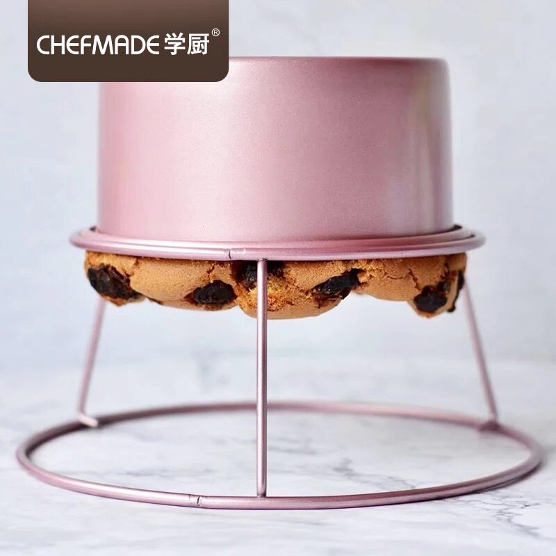 Learn cook 6 inch 8 inch cake bread die nonclingy rose gold reversed cooling cooling tool