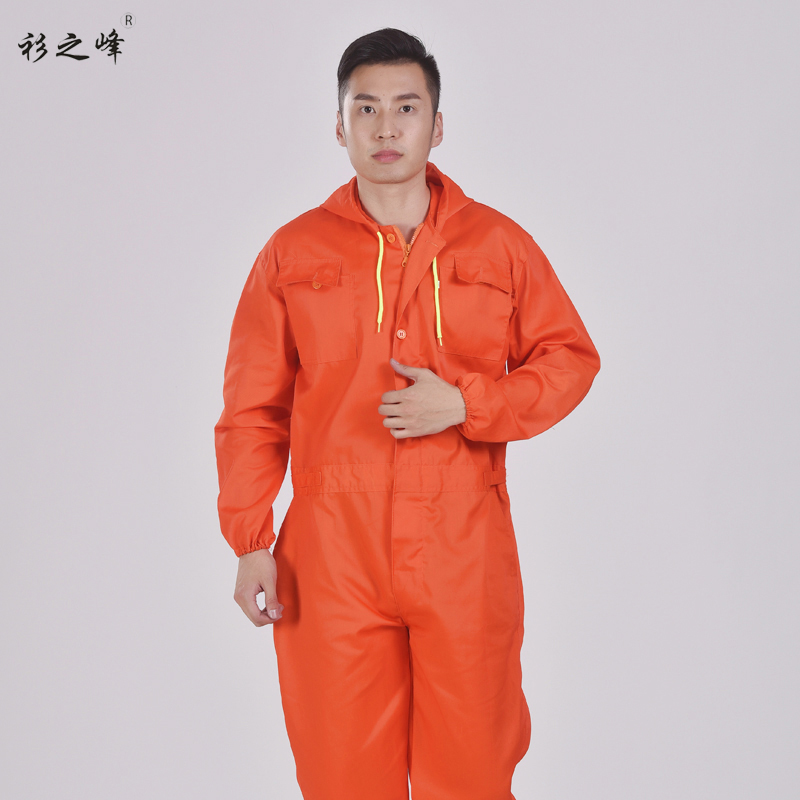 Áo sơ mi đỉnh jumpsuit nam mã lớn dài tay áo quần áo bảo hộ lao động với bụi trần và chống hà sơn phun sửa chữa máy phục jumpsuit