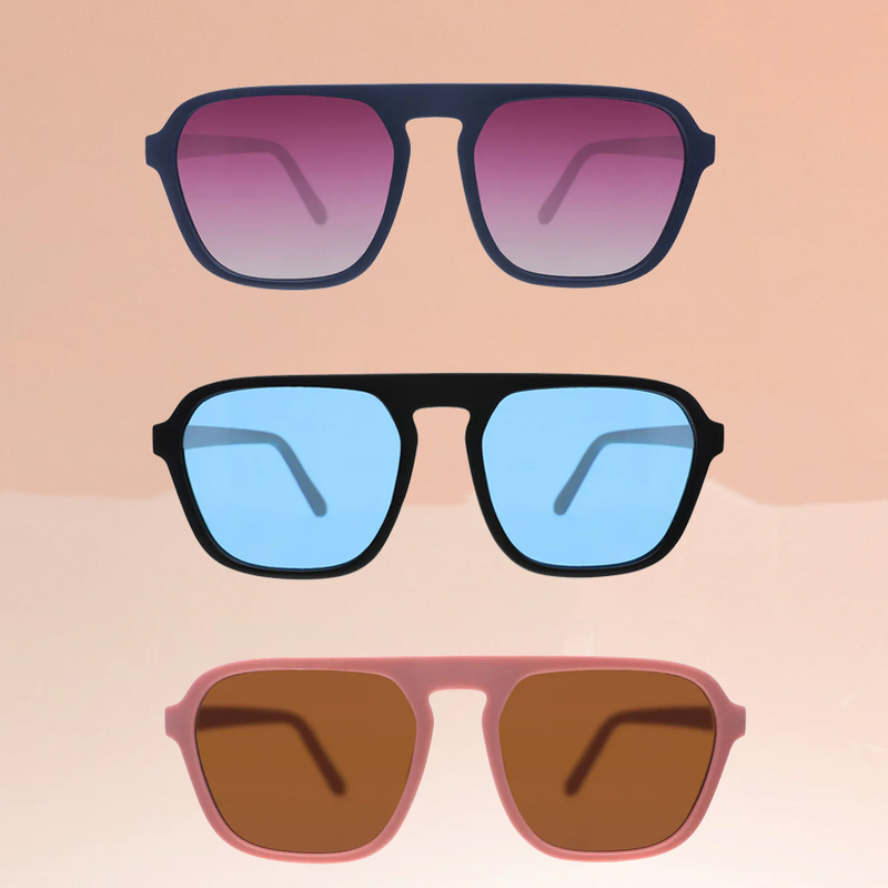 New American Goodr Men's and Women's Retro Polarized Sunglasses with Sun Protection and Uv Protection, Sports and Leisure Sunglasses