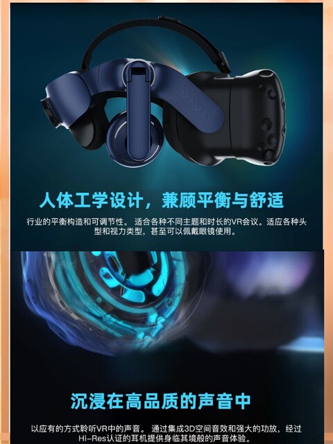 HTC VIVE PRO2 Professional Edition p310 Smart VR Metaverse 5k resolution helmet glasses