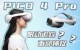 Pico4 pro vr all-in-one 4k smart somatosensory VR device 512g high configuration