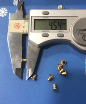 3*45 brass fully hollow eyelet rivets 69 yuan per kilogram in stock