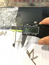 2 7*15 5 total length brass nickel-plated hollow rivets 39 yuan for 1000 pieces including tax and shipping. Large inventory