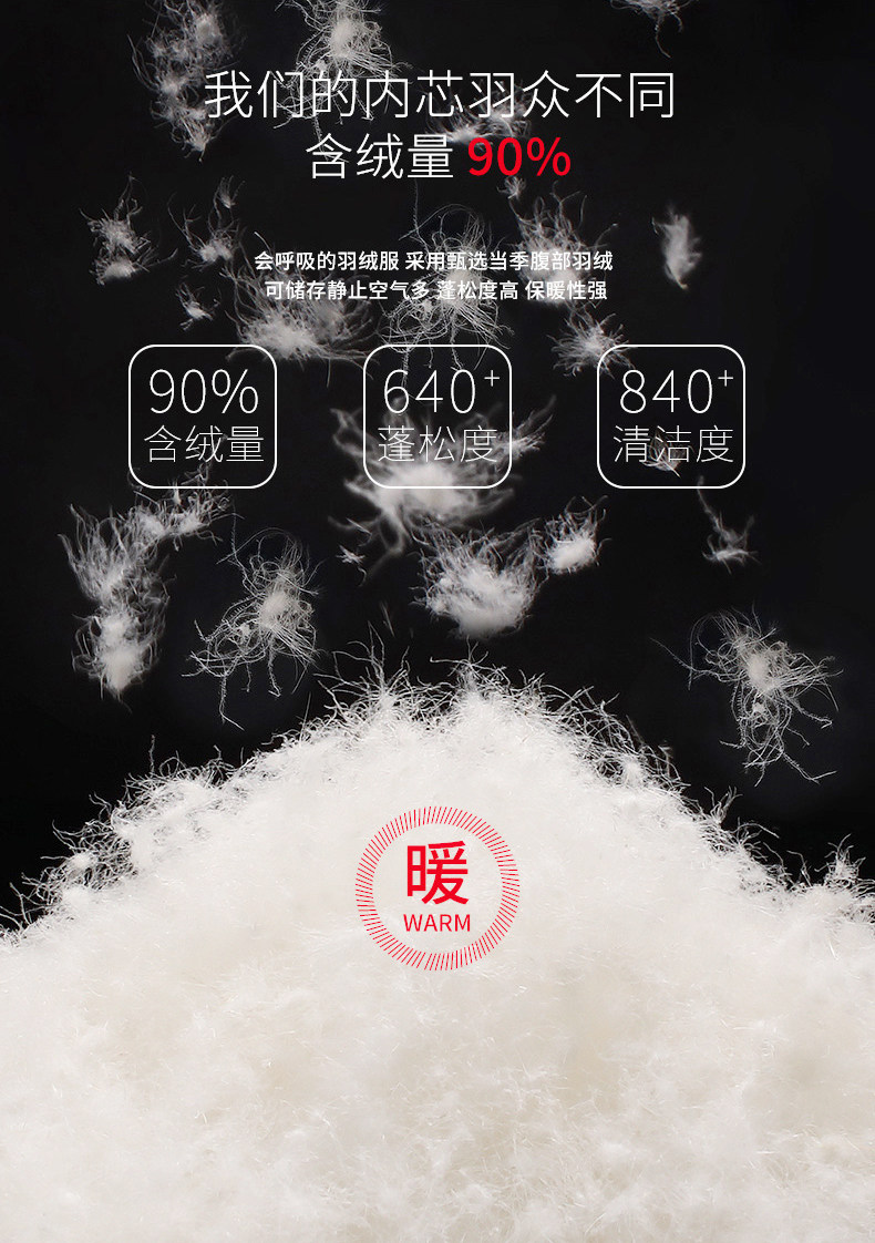 Утепленный пуховик для пожилых людей, комплект, для среднего возраста, V-образный вырез, большой размер Dream XI Jie 