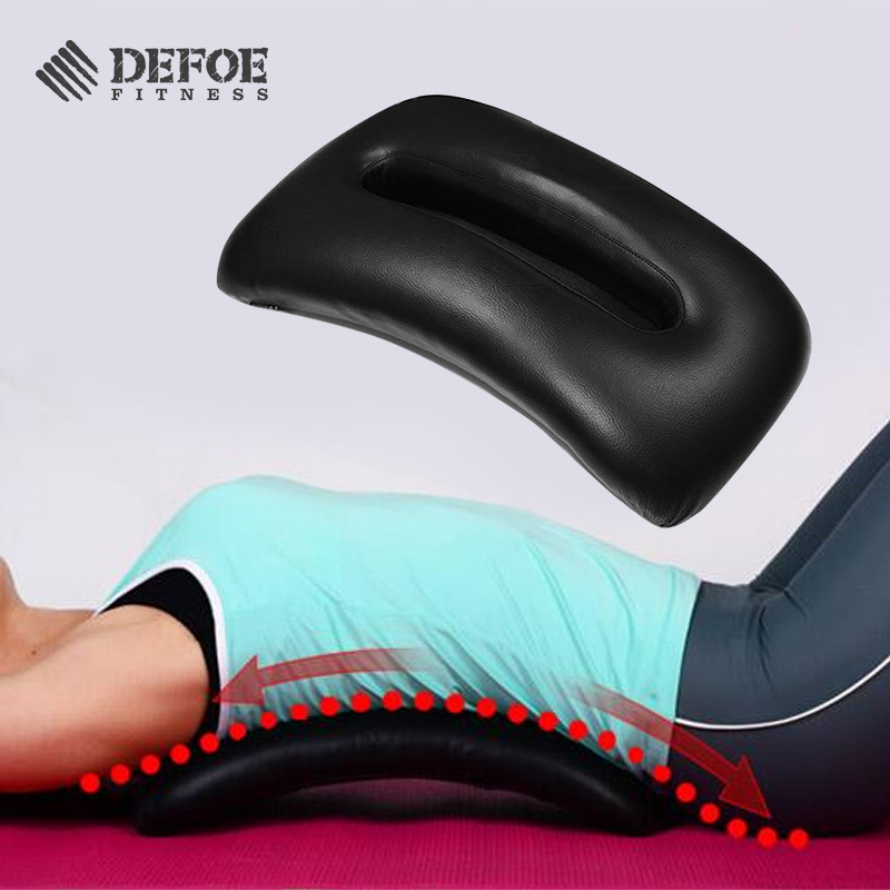 Supine Sitting Board Training Cushion Abs Home Support Plate Aids Sport Fitness Waist Cushion AB MAT Woody