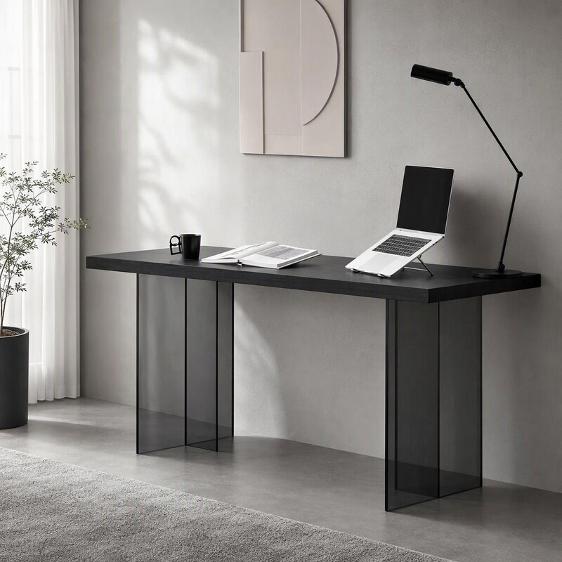Computer Desk for Home Use, Work Desk, Trendy Gaming Desk, Bedroom Desktop Table, Home Office Desk, Universal Writing Desk
