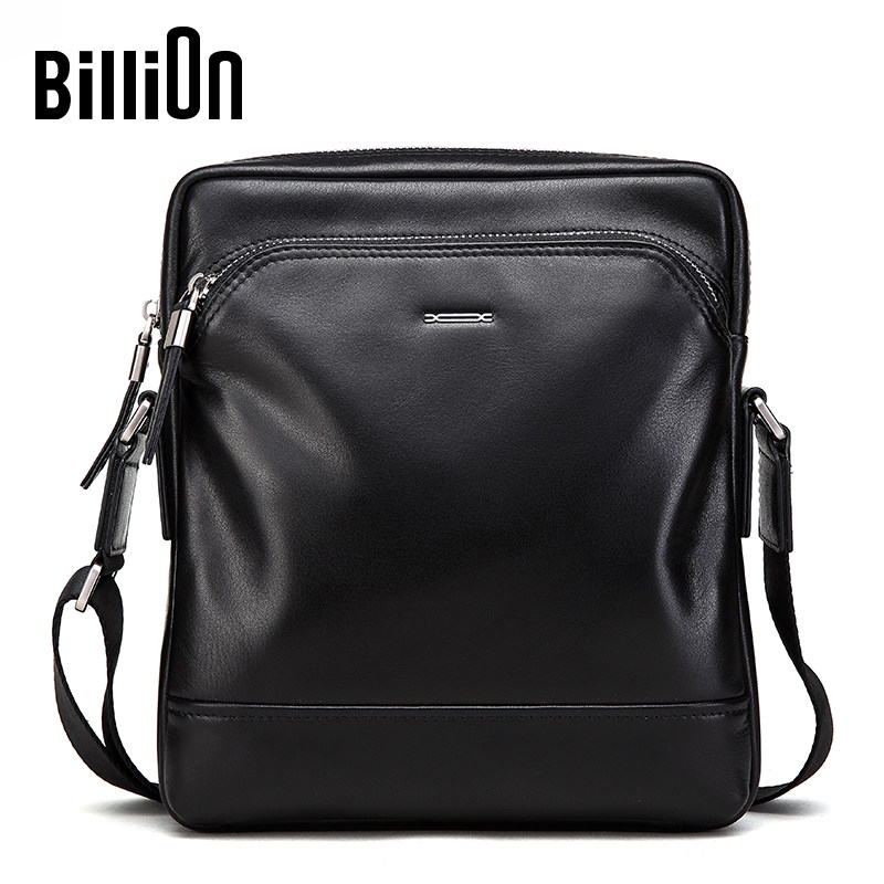 Cold Beast Single Shoulder Bag Genuine Leather Men's Bag Slanted Satchel Briefcase Business Casual Men's Bag Bungalow Bungalow Bag Damp