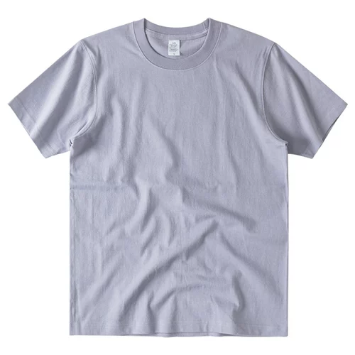 Хлопковая футболка с коротким рукавом, размер, свободный крой