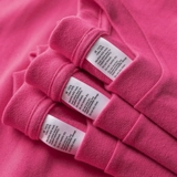 Взгляд на тон любви!Малиновый порошок 300 г тяжелый чистый хлопок футболка с коротки