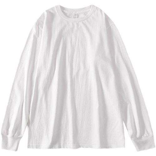 Двухцветный хлопковый цветной лонгслив для отдыха