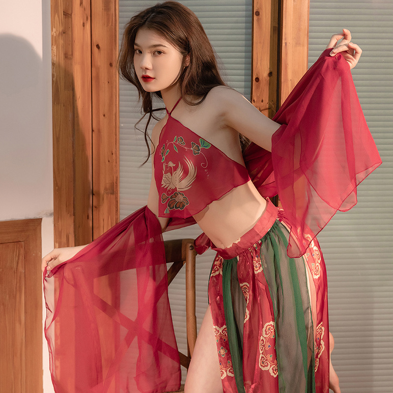 Interest Lingerie Passion Midnight Charm Pendant With Skirt Bed Teasing Belly Button Bed Pyjamas Bed Pyjamas Woman