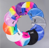 Waterproof silicone swimming cap Elastic color multi-color unisex swimming cap Silicone swimming cap for children