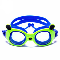 Panda shape swimming goggles for boys professional waterproof anti-fog swimming glasses for girls HD transparent large frame set equipment