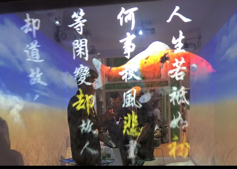 ar设备 全息互动投影墙面地面室内裸眼5d沉浸式企业政府展厅ar地面投影 Xwj