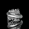 Yangzi Jewelry Unbounded Ring Laokeng Glass Design Jade High-end Ring 9.8