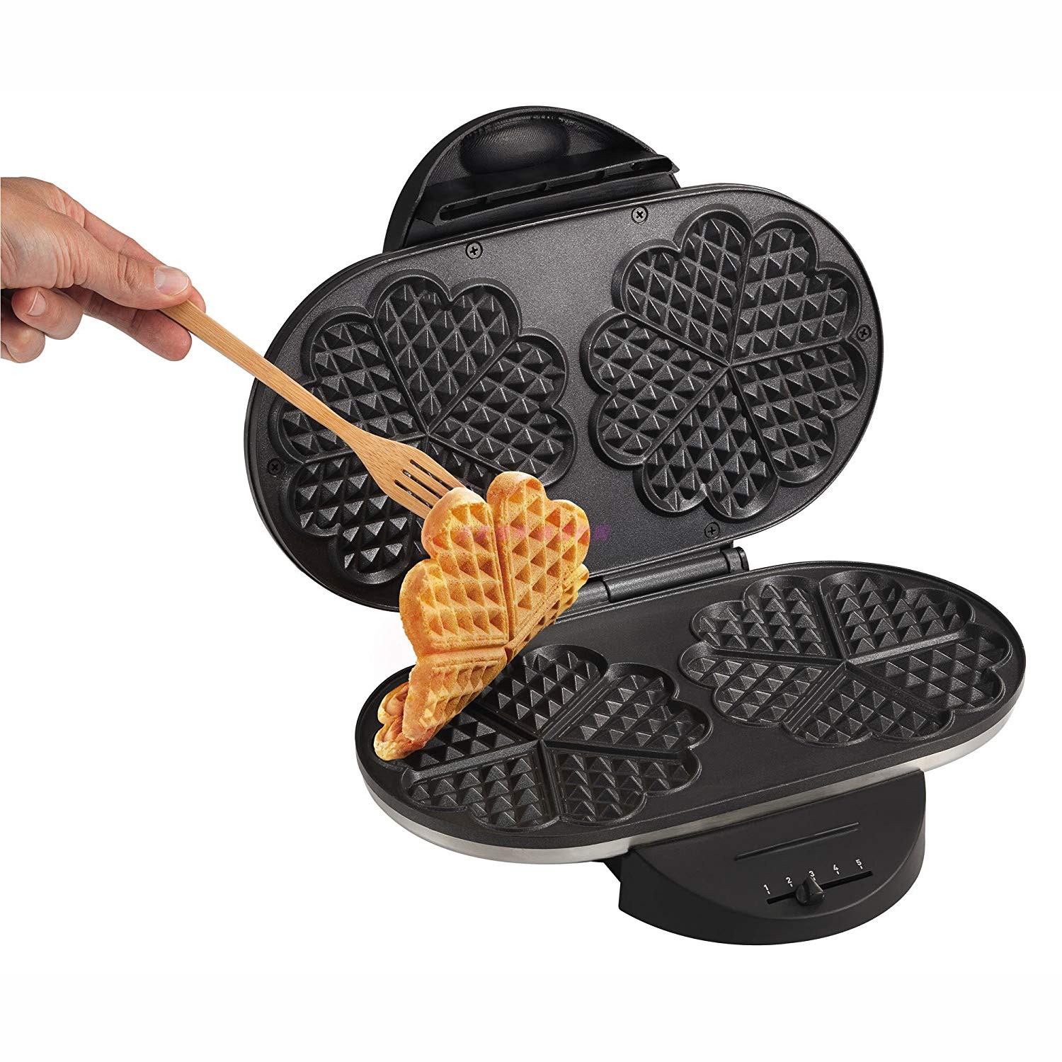 máy làm crepe Đức trực tiếp thư Pháp Tefal Telford WM311D máy làm bánh quế Máy làm bánh quế hình trái tim chảo điện làm bánh crepe