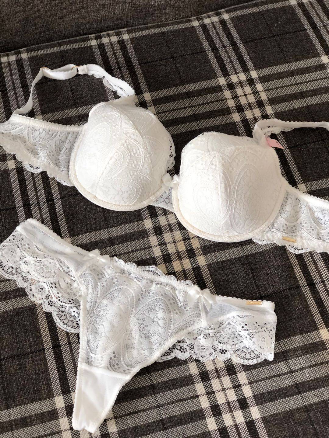 70E70F75E великобритания BOUX полный кружева темно V сексуальный большая грудь тонкий губка полная страховка чашка бюстгальтер нижнее белье 