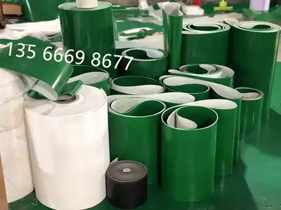 PVC green white food grade light plane assembly line Industrial Belt Conveyor Belt transport belt drive conveyor belt