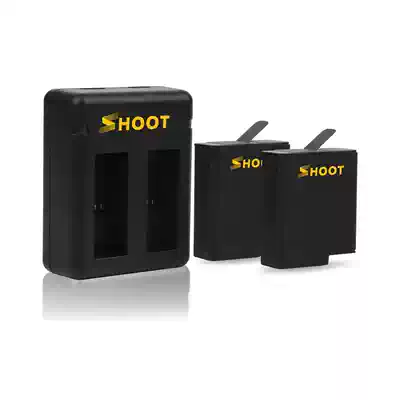 Suitable for GoPro Hero 7 6 5blcak battery charger black dog 7 Generation Dual Charge sports camera accessories