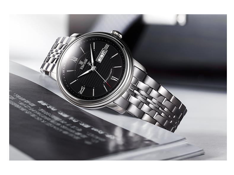 Bracelet montre pour homme EBOHR   - Ref 3273025 Image 8