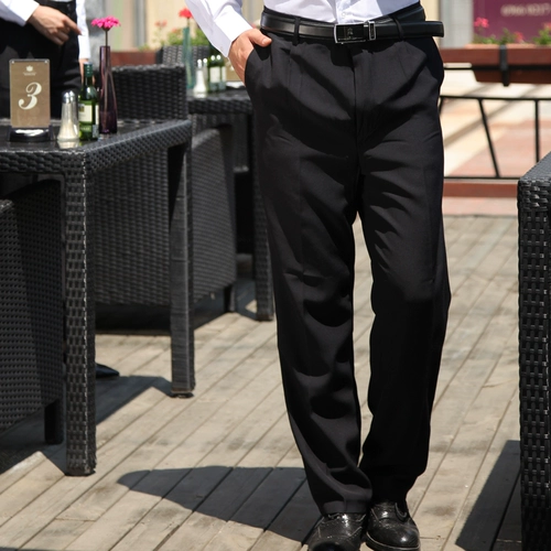 Черные летние штаны для работы