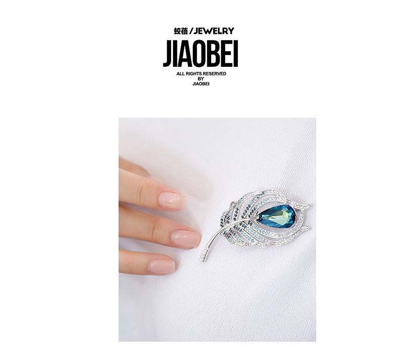 Broche femme en cristal autrichien - Ref 1173827 Image 20