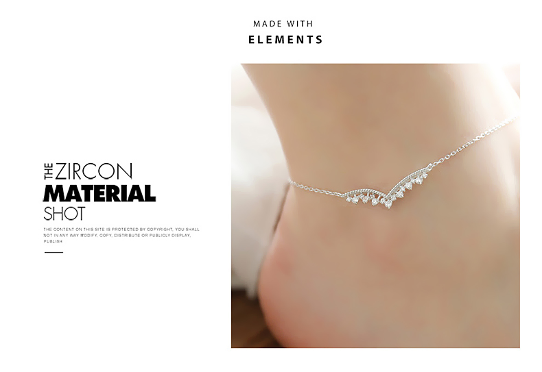 925 sterling bạc vòng chân nữ Hàn Quốc phiên bản của Sen đơn giản retro sexy cá tính hoang dã Hàn Quốc chuỗi chân mắt cá chân chuỗi mắt cá chân