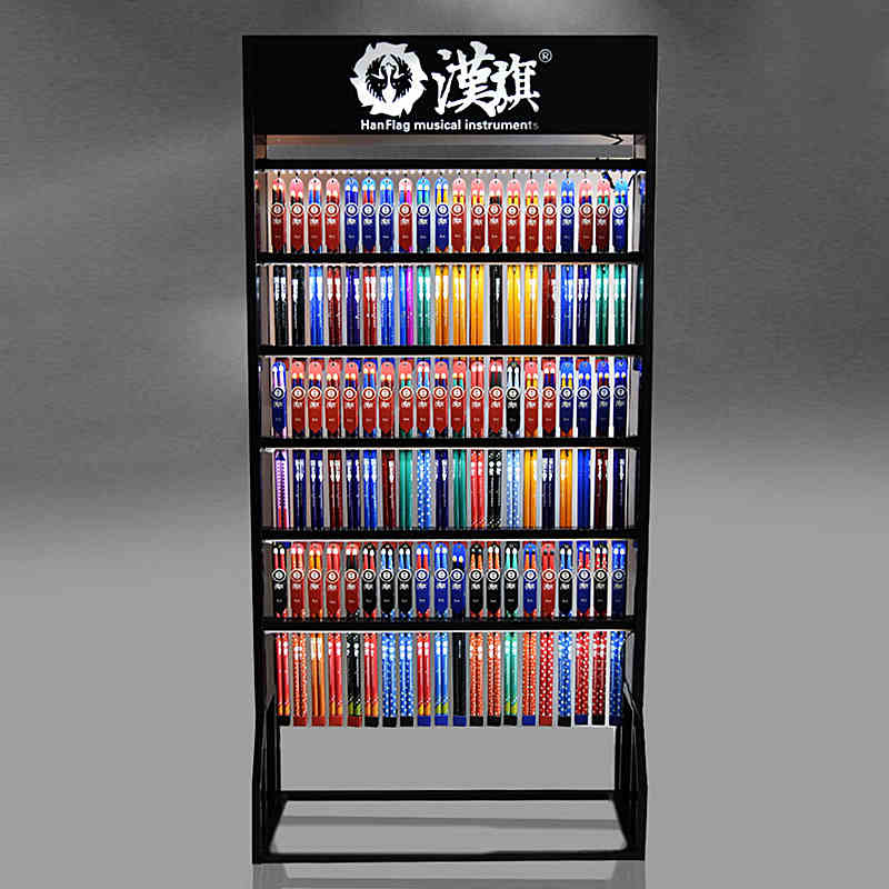 Han brand hun drum stick stand Han flag LED drum stick stand multi-function display stand hanger