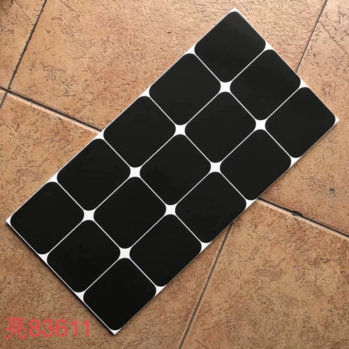 Американская страна Черно-белая восьмиугольная имитация мозаика маленькая цветочная плитка 300 не скользящие плитки на полу в ванной комнате кухонные настенные плитки фон