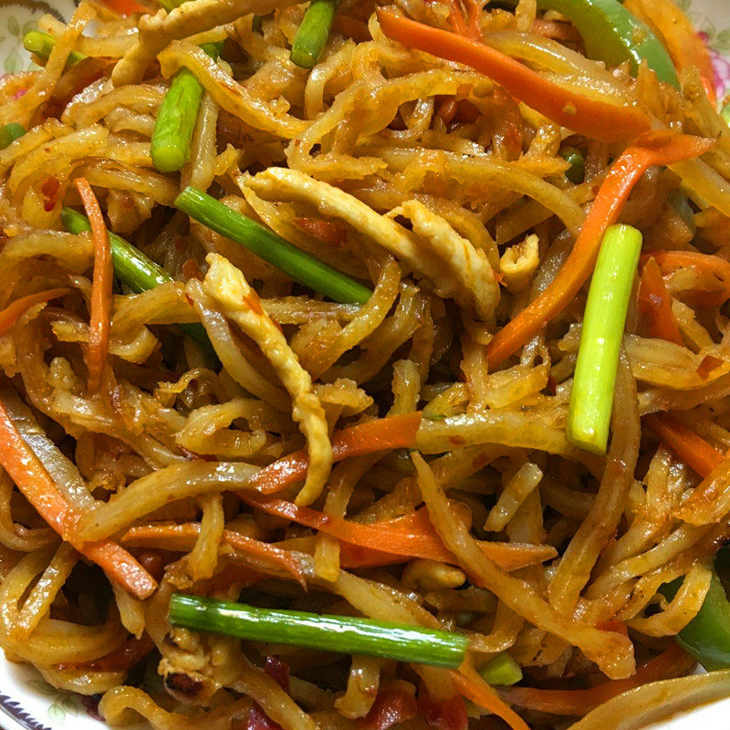 河北特产美食炒饼丝:5斤5袋装,手工现做,家常美味,包邮送到家!-特色干货及养生干料-淘宝百科网