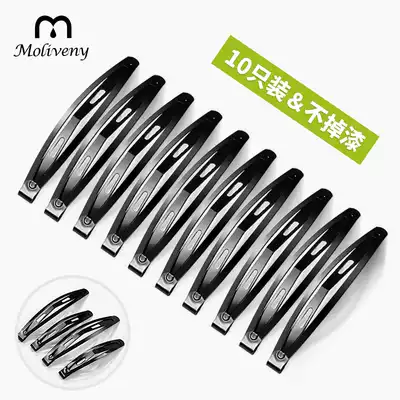 Hairclip hairclip black clip bangs clip Korean small clip headdress adult hairclip bbclip edge clip female simple