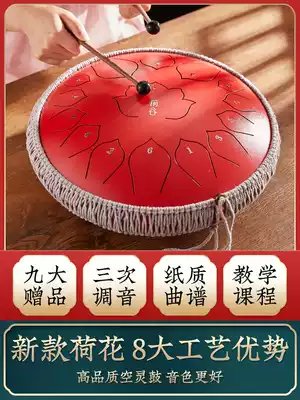Eull drum children's musical instrument 15-tone flagship store professional beginner spirit empty drum color empty drummer disc drum
