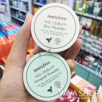 Hàn Quốc ban đầu innisfree Hyatt phong cách bột khoáng bạc hà 5g dầu kiểm soát phấn trang điểm innisfree phấn phủ