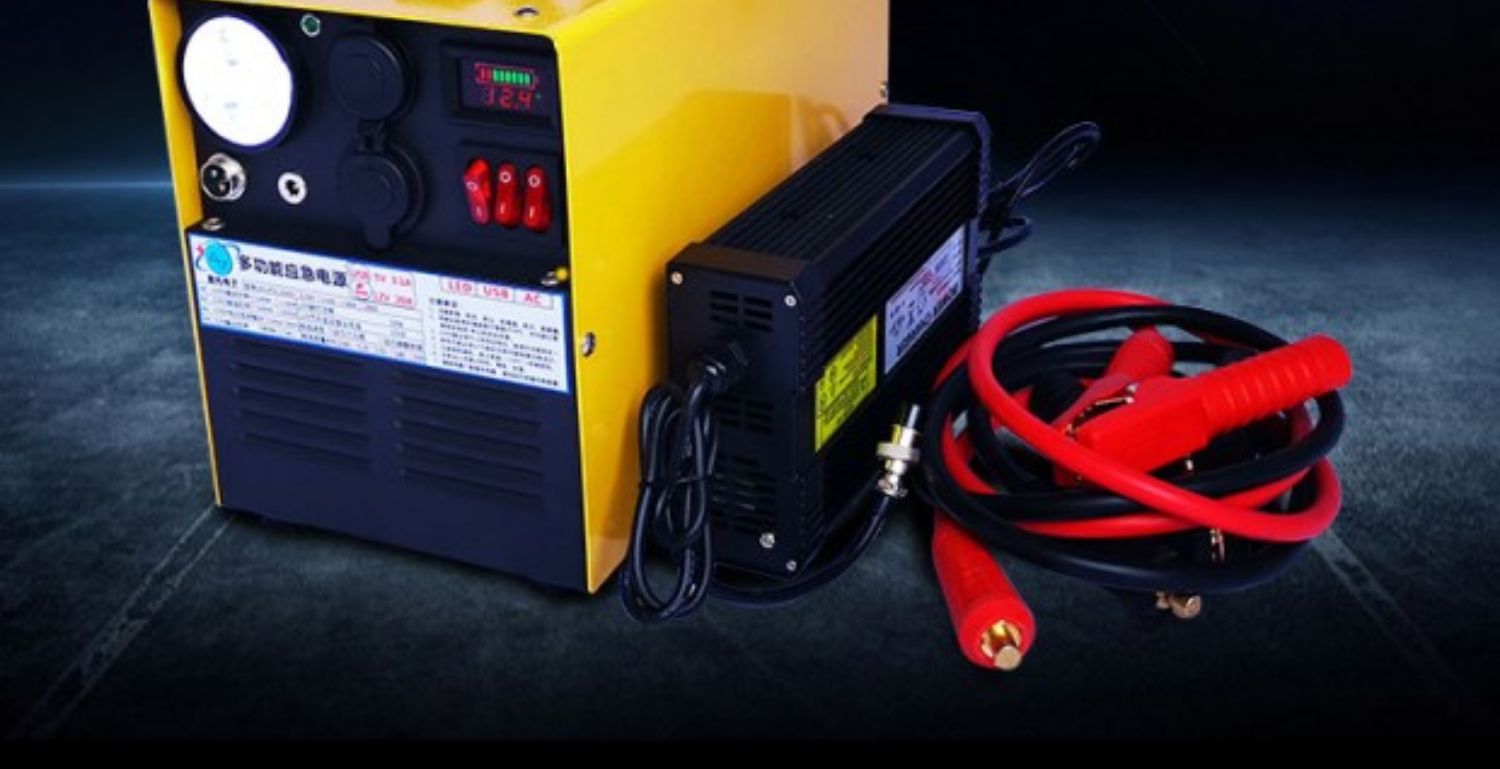 Pin điện thoại di động 220 V dung lượng lớn ngoài trời quầy hàng xách tay công suất cao tự lái xe khẩn cấp - Ngân hàng điện thoại di động sạc dự phòng xiaomi 20000mah