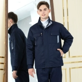 Демисезонная износостойкая флисовая куртка для работы, комплект, удерживающий тепло пуховик