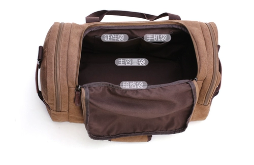 爱丘 Сумка для путешествий, шоппер, багажный чемодан на одно плечо, в корейском стиле