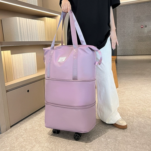 Универсальная вместительная и большая сумка для путешествий, портативная сумка через плечо, складная багажная сумка-органайзер